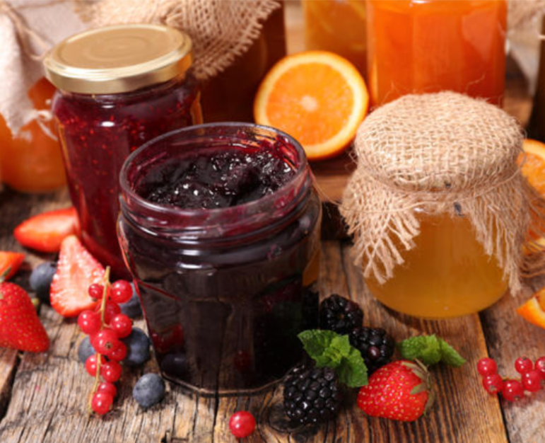 Kodune moos, pekmez ja tahini