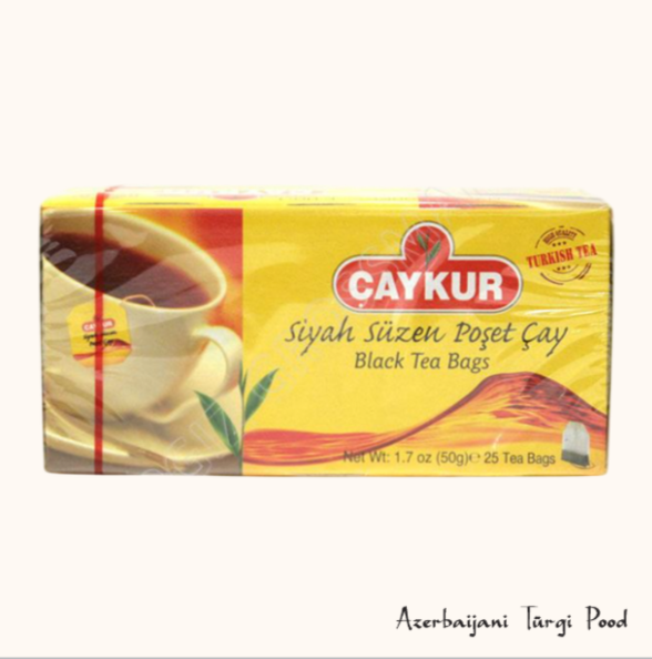 CAYKUR SIYAH ÇAY BLACK TEA (25 BAGS, 50G)