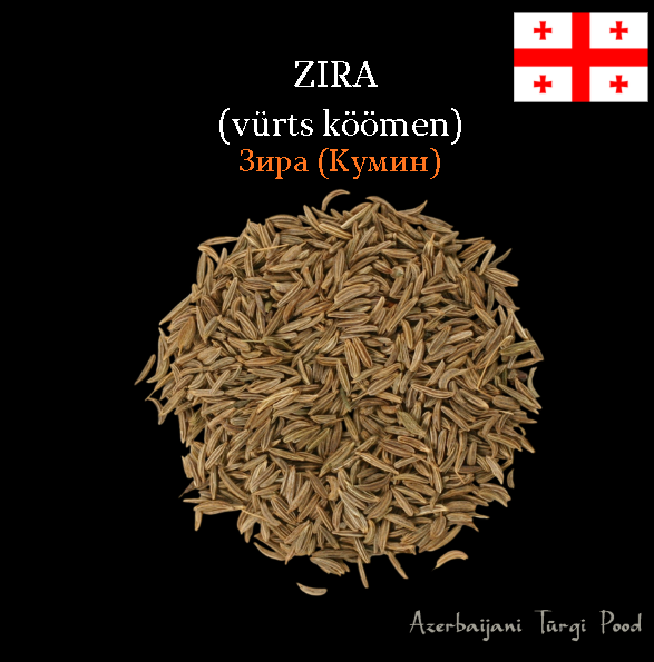 GEORGIA ZIRA VÜRTS KÖÖMEN 150G