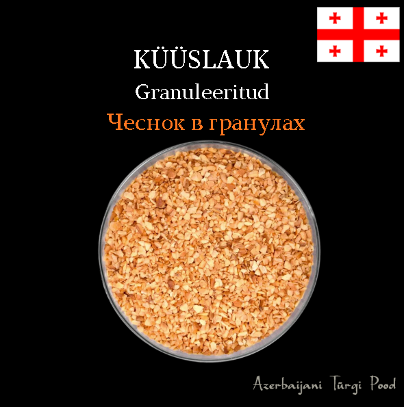 KÜÜSLAUK GRANULEERITUD 150G