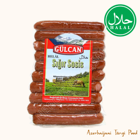 GÜLCAN SOSIS SIGIR Halal | Türgi Veisevorstid 400G