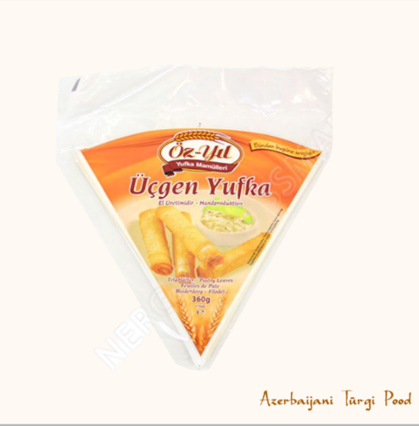 ÖZ YIL ÜÇGEN YUFKA | Türgi Kolmnurkne Tainaleht 360G (13 TK)