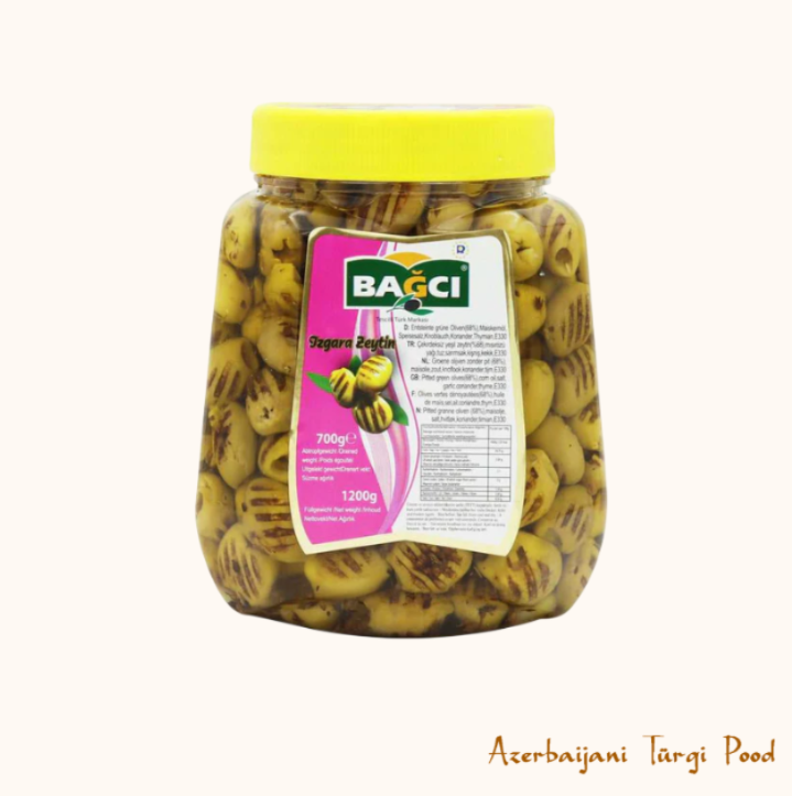 BAGCI IZGARA YESIL ZEYTIN | Türgi Grillitud Rohelised Oliivid 700G
