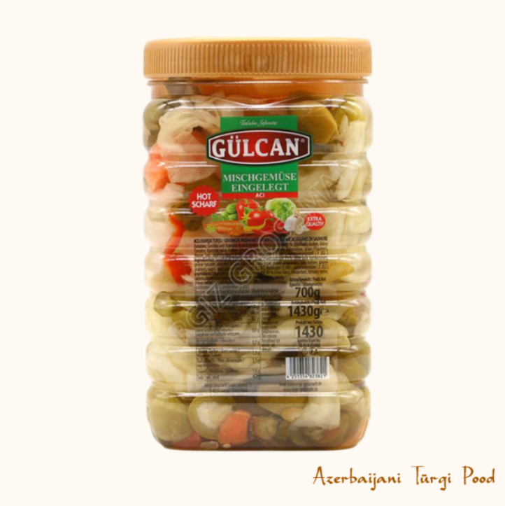 GÜLCAN TURSU KARISIK | Türgi Vürtsikad Marineeritud Köögiviljad 1430G