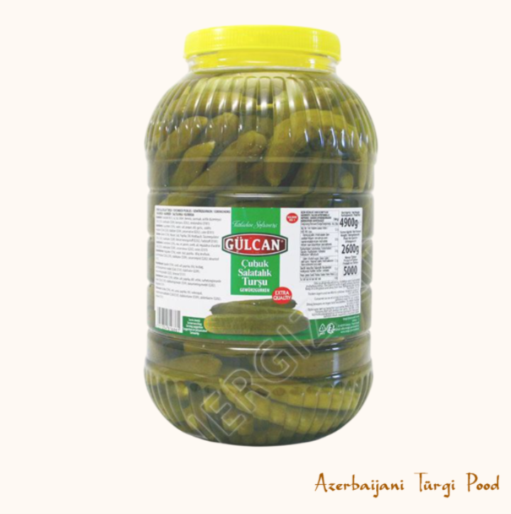 GÜLCAN TURSU ÇUBUK SALATALIK | Türgi Marineeritud Kurk 4900G