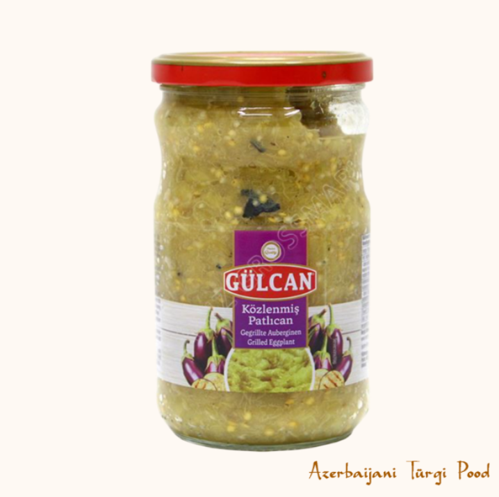 GÜLCAN KÖZLENMIŞ PATLICAN | Türgi Grillitud Baklažaan 620G