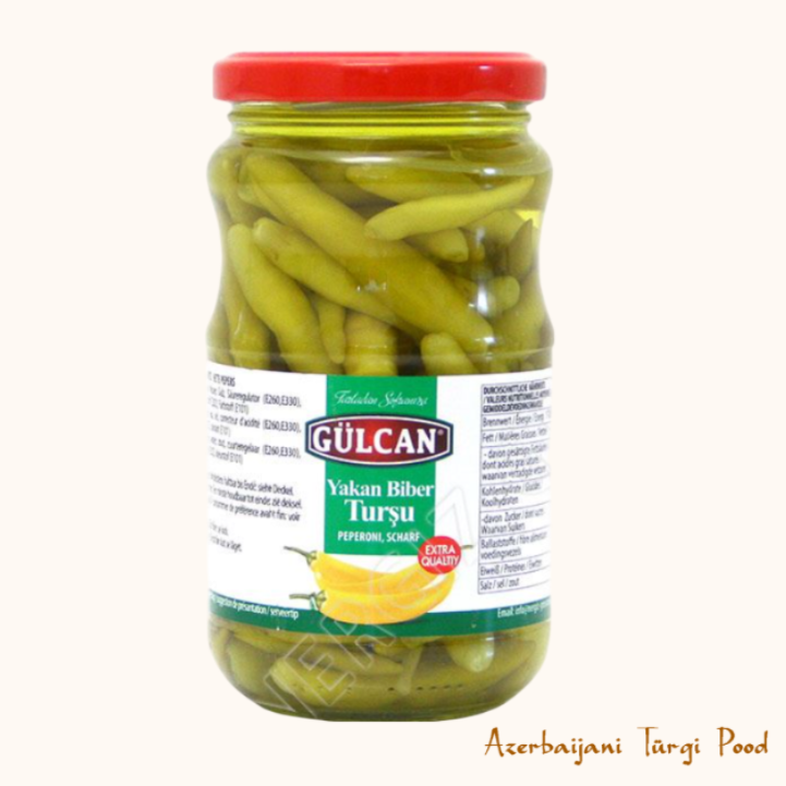GÜLCAN TURSU YAKAN BIBER | Türgi Vürtsikad Peperoni Paprikad 320G