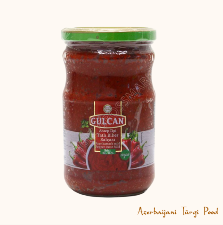 GÜLCAN BIBER SALCA TATLI | Türgi Magus Paprikapasta 650G