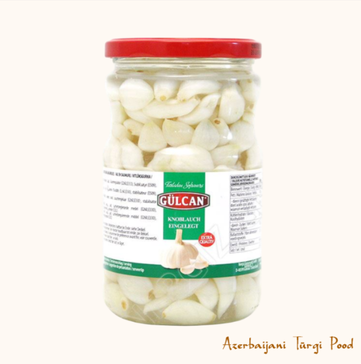 GÜLCAN TURSU SARIMSAK | Türgi Marineeritud Küüslauk 720G