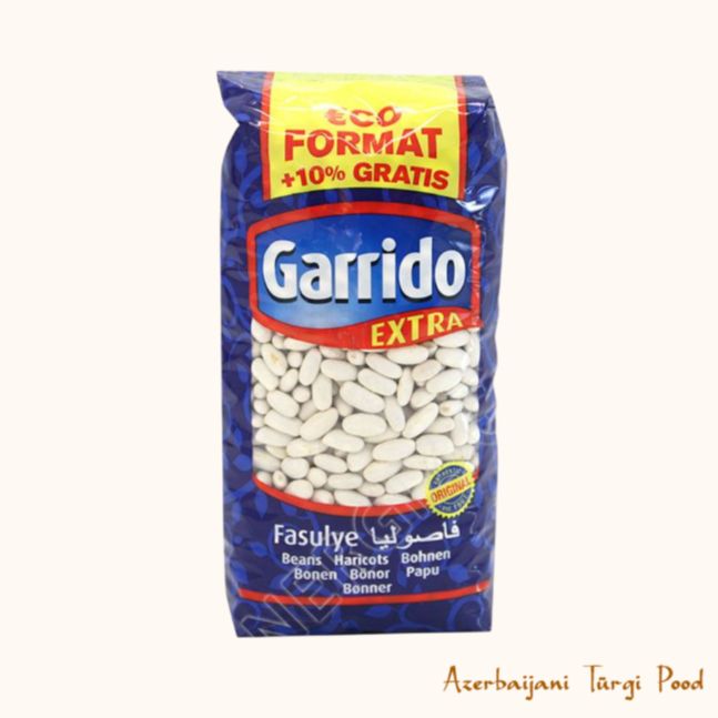 GARRIDO FASULYE CANELLINI | Valged Kuivatatud Oad 1KG