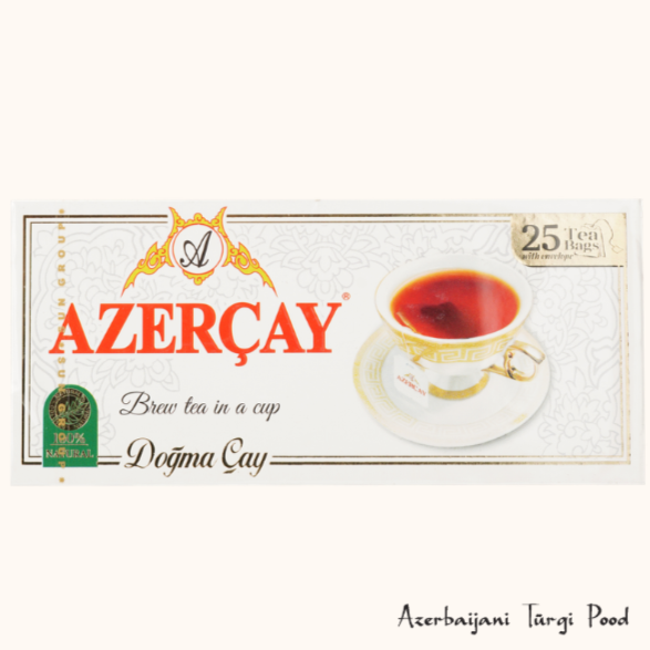 AZERCAY BLACK TEA WITH BERGAMOT (25 BAGS)